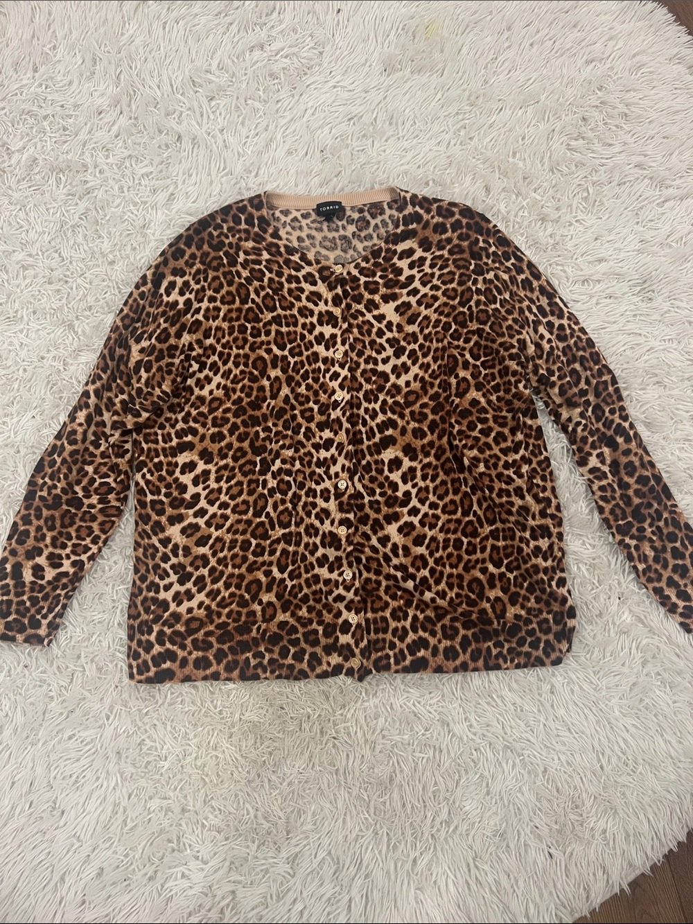 Torrid button up cardigan size 2